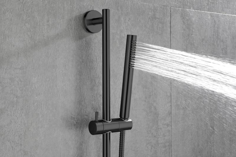 Eco-Friendly Handheld Shower with Adjustable Slide Bar