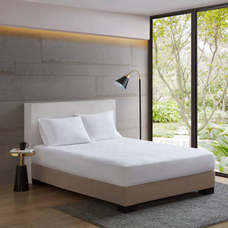 Cozy Cotton Quilted Mattress Pad