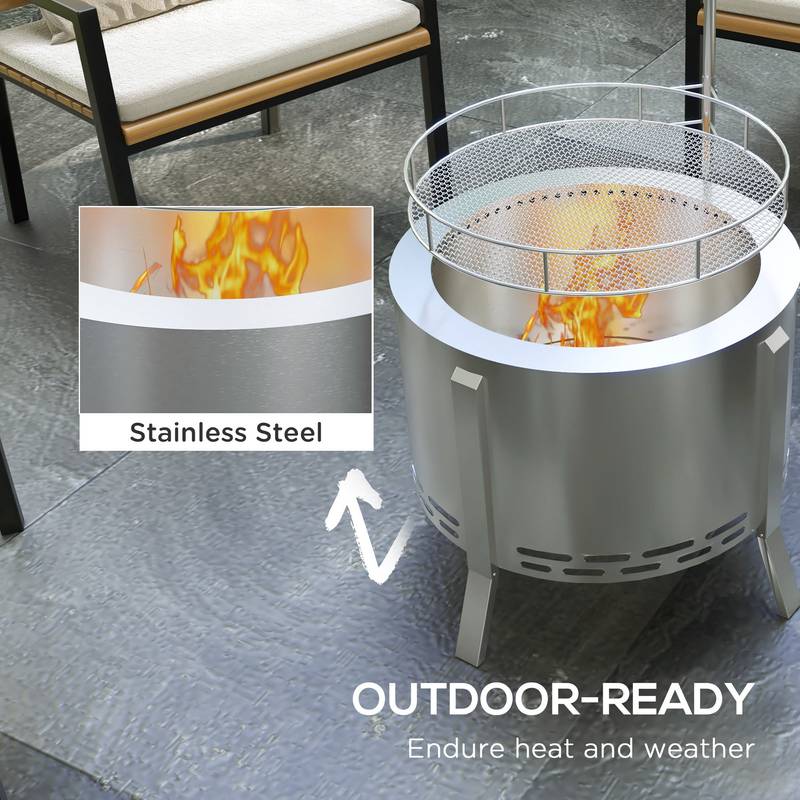 Smokeless Adventure Fire Pit & Grill