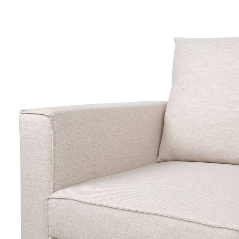 Cozy Contemporary Beige Sofa