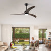 Chic Ceiling Fan with Remote & Light - Perfect for Any Space!