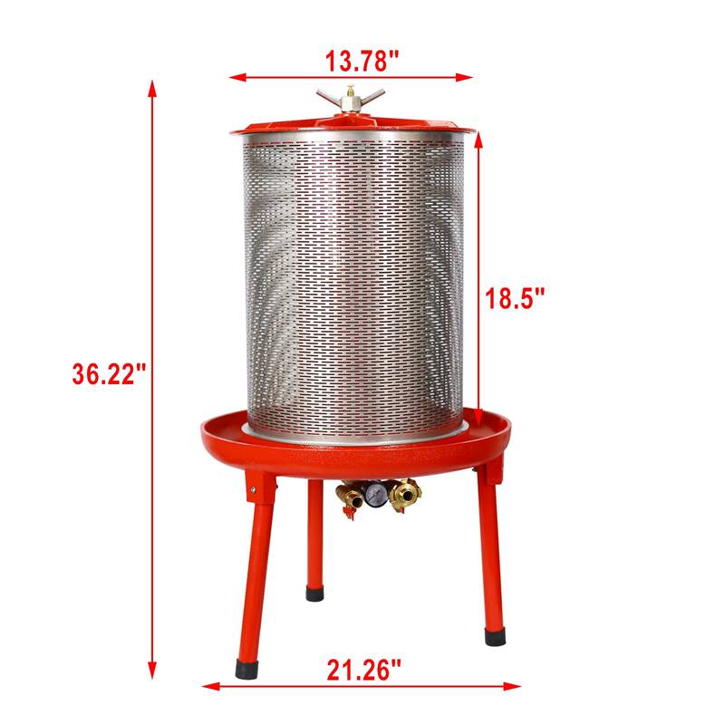 Nature's Press: Manual Fruit & Apple Wine Maker