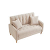 Chic Velvet Loveseat for Cozy Spaces