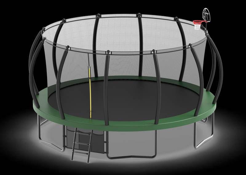 JoyJump Trampoline - Green Fun!