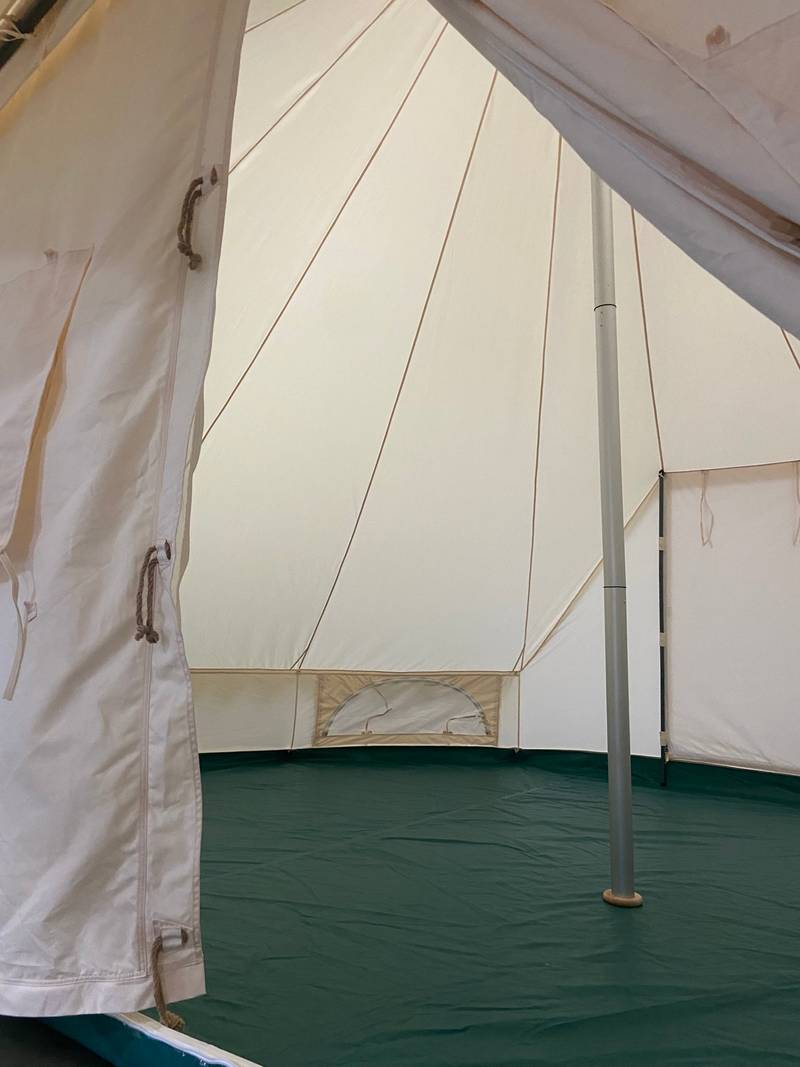 Cozy Canvas Glamping Bell Tent