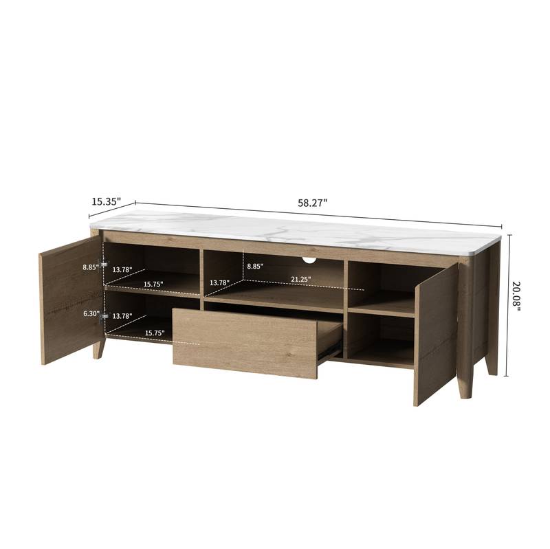 Chic LED TV Stand for Modern Living Spaces