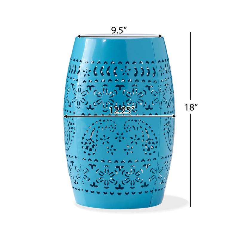 Charming Blue Ruby Side Table