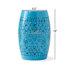 Charming Blue Ruby Side Table