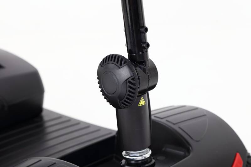 Sleek Red Mobility Scooter