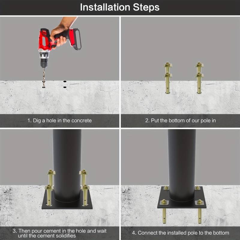 Sturdy Solar Street Light Poles – Perfect for Outdoor Spaces