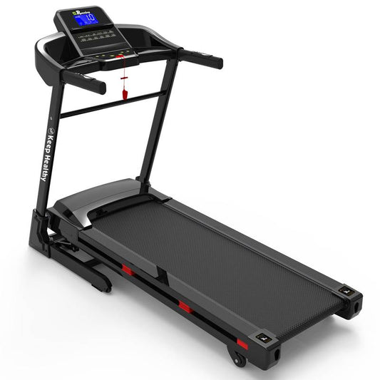 HomeFit Treadmill: Sleek, Smart & Space-Saving Running Fun!