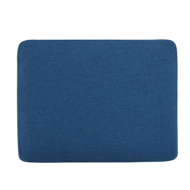 Navy Blue Cozy Ottoman