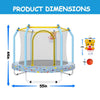 Jump & Shoot Trampoline for Kids