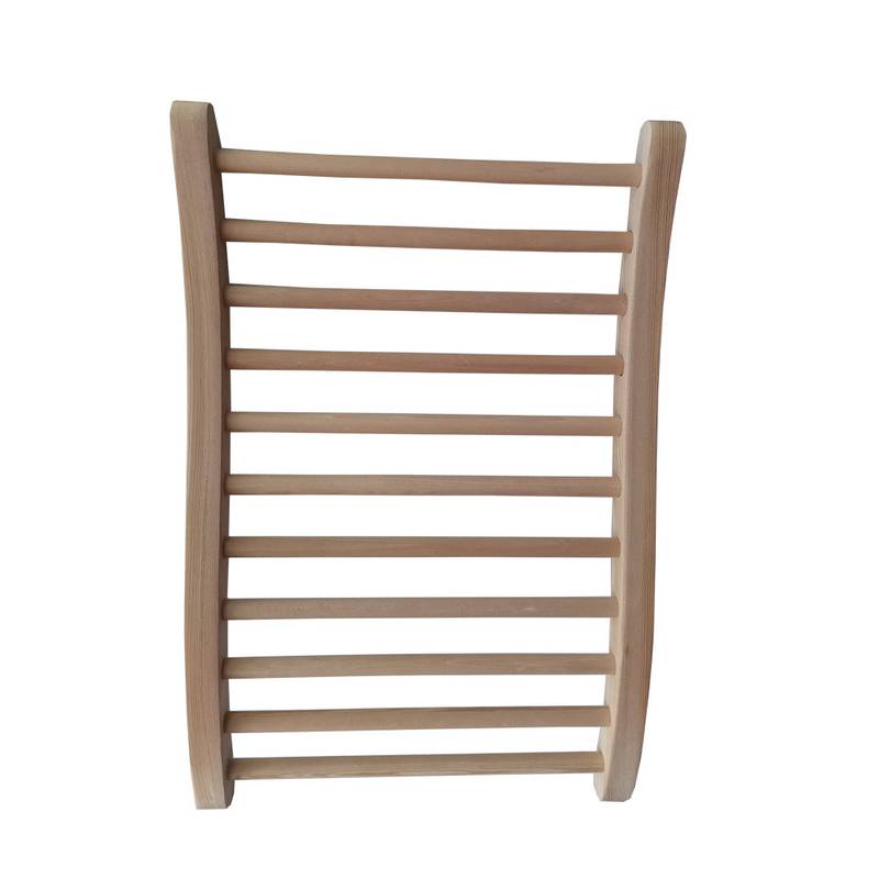 Cozy Hemlock Sauna Backrest