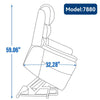 Cozy Comfort Power Lift Recliner with Heat & Massage