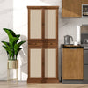 Versatile Storage Cabinet with Adjustable Shelves and Drawer