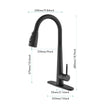 Sleek Pull-Down Kitchen Faucet