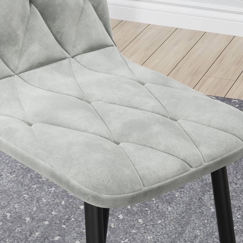 Chic Velvet Dining Chairs - Set of Four