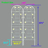 Flower Power Trellis - Rustproof Support for Climbing Plants