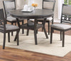 Cozy Grey Accent Chairs - Stylish Comfort for Dining & Breakfast Spaces