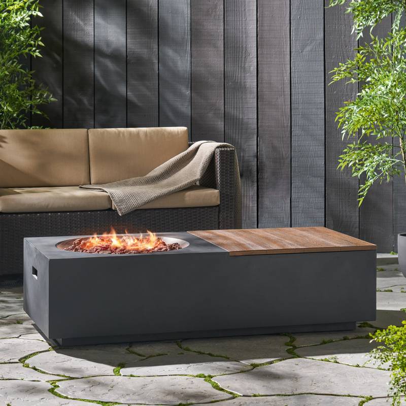 Cozy Gatherings Fire Pit Table