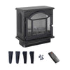 Cozy Glow 3D Electric Infrared Fireplace with Remote