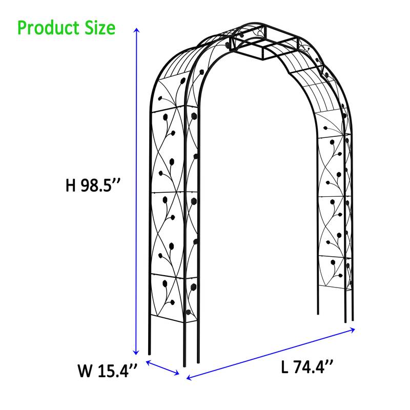 Elegant Climbing Arch for Garden Plants
