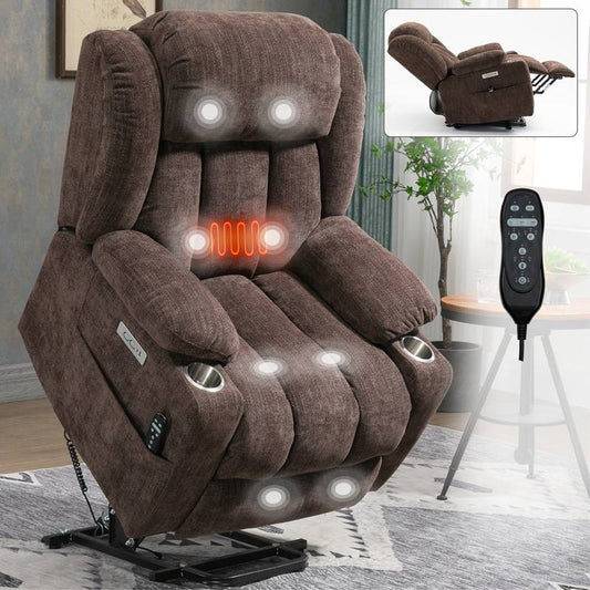 Cozy Lift Recliner with Vibration Massage and Heating