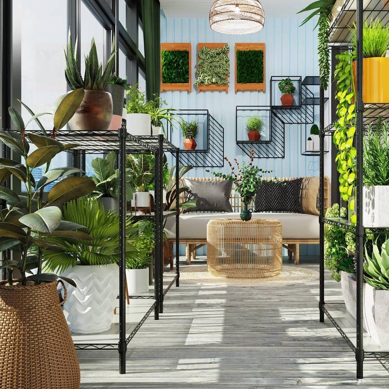 MaxiSpace 5-Tier Wire Shelf Unit