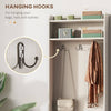Chic Entryway Hall Tree with Shoe Storage & Coat Rack