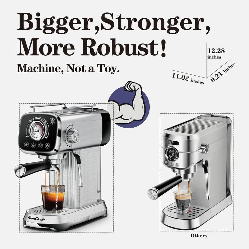 Brew & Froth Espresso Maker