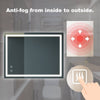 Illuminate Luxe: Dimmable LED Vanity Mirror with Anti-Fog & Versatile Control
