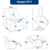 Cozy Comfort Recliner with Massage & Heat