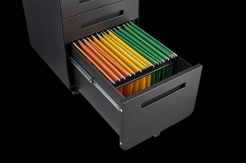 Versatile Rolling File Cabinet