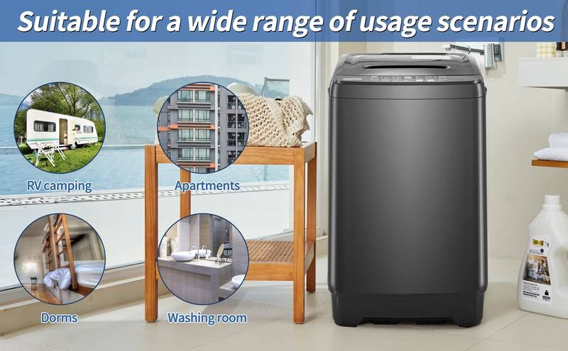 Compact Joy: The Perfect Washer for Small Spaces
