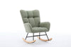 Cozy Green Rocking Glider - Perfect for Nurseries & Living Rooms