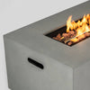 Cozy Propane Fire Table with Tank Holder