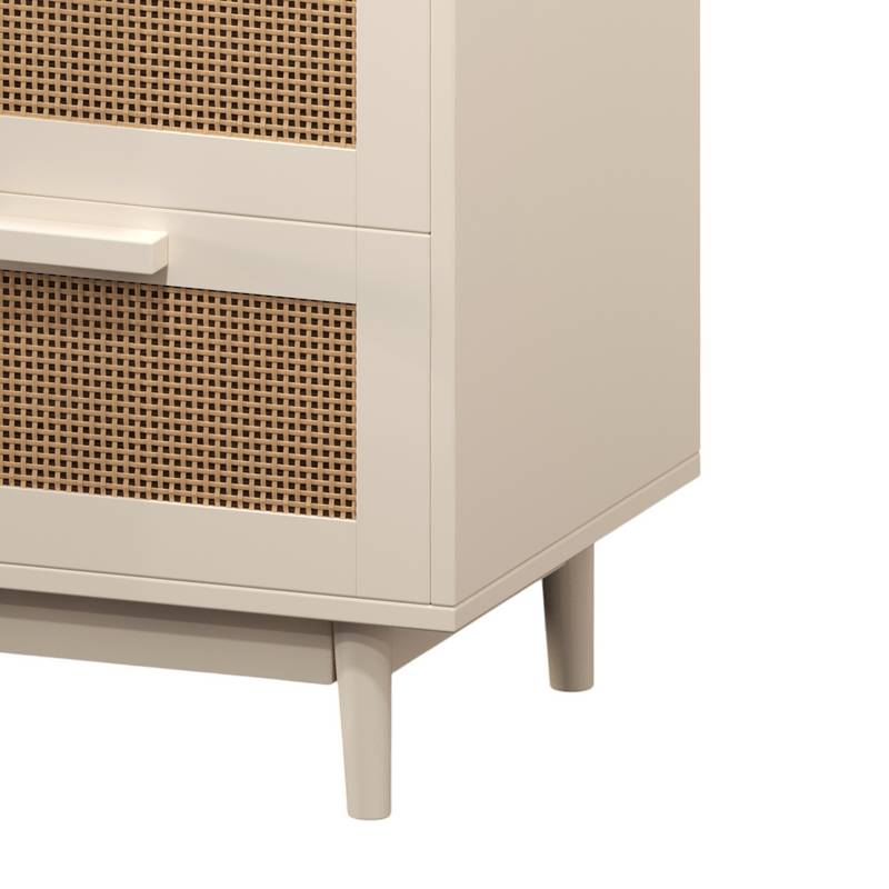 Rattan Charm Nightstand
