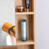 Stylish Wall-Mounted Bathroom Cabinet with Towel Rack and Shelves