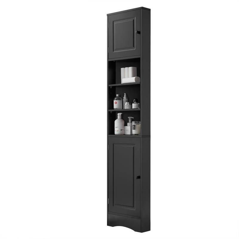Stylish Corner Storage Cabinet for Bathroom
