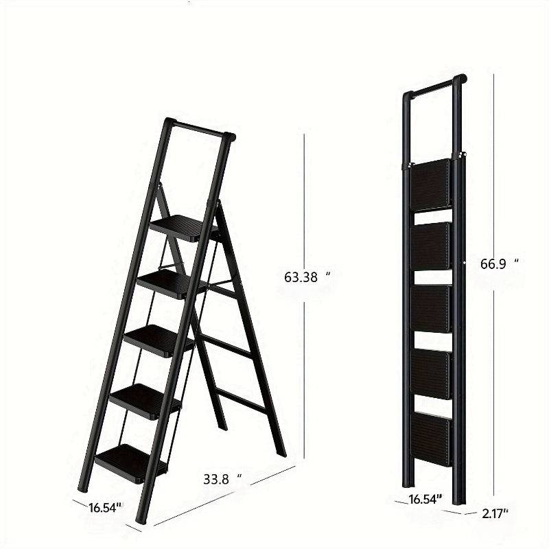 Versatile Folding Step Stool Ladder