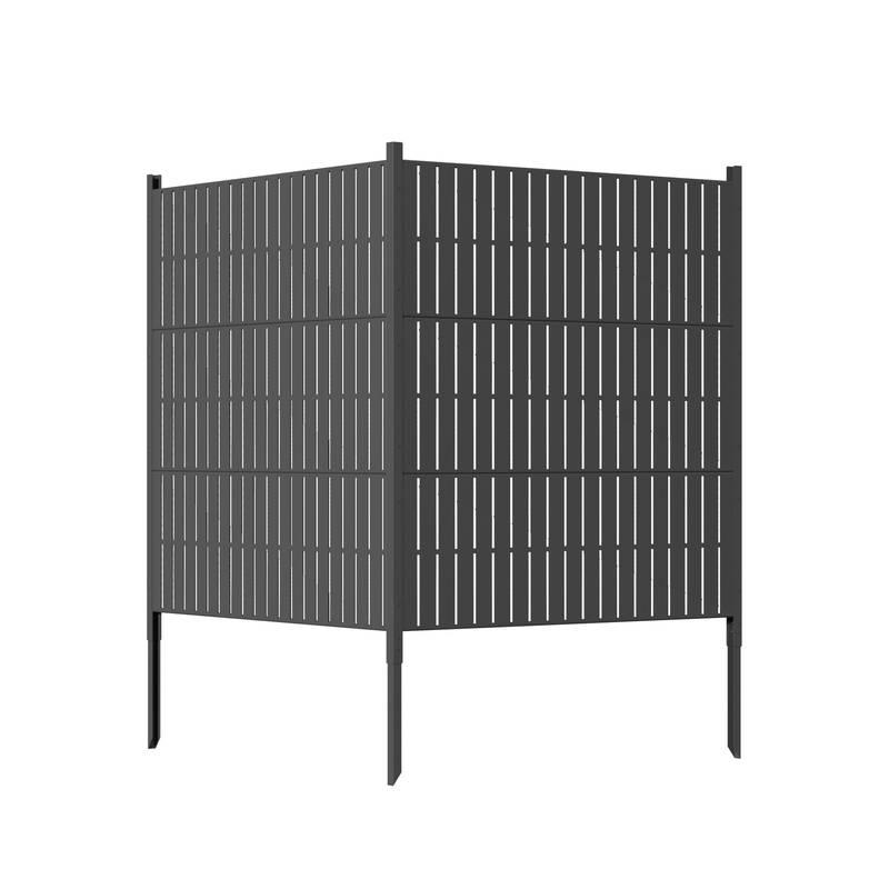 Easy-Mount Outdoor Privacy Screen – Perfect for Hiding Equipment and Enhancing Your Space!