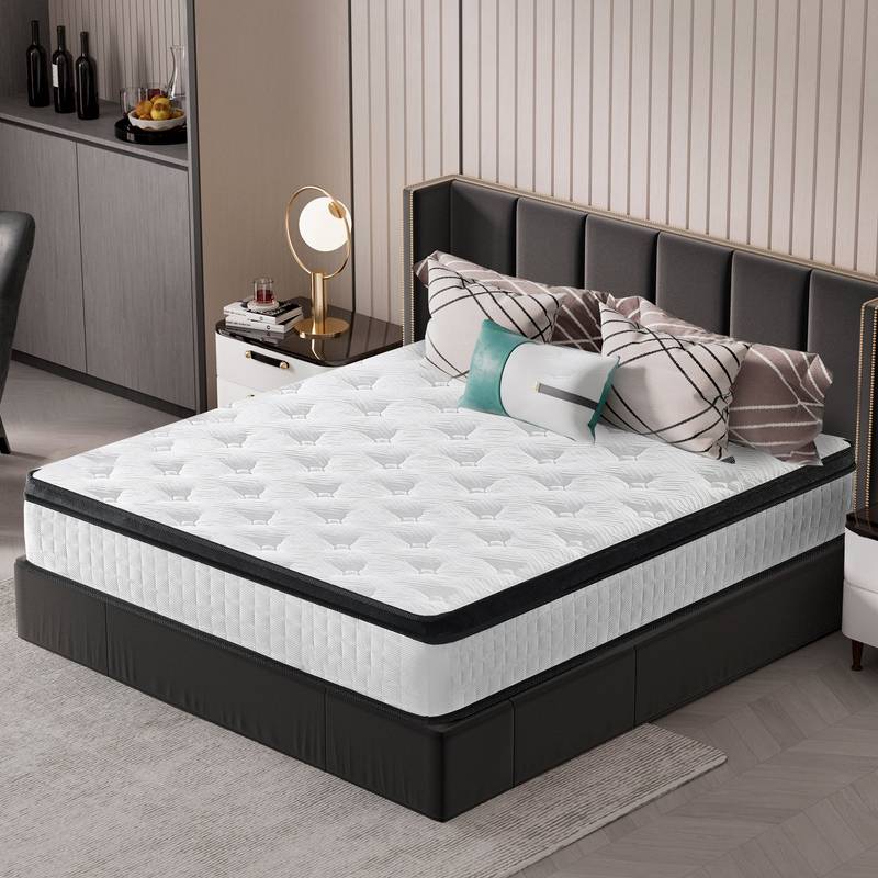 CoolComfort Hybrid Mattress - Twin Size 12 Inch Memory Foam Bliss