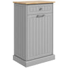 Stylish Tilt-Out Trash & Recycling Cabinet