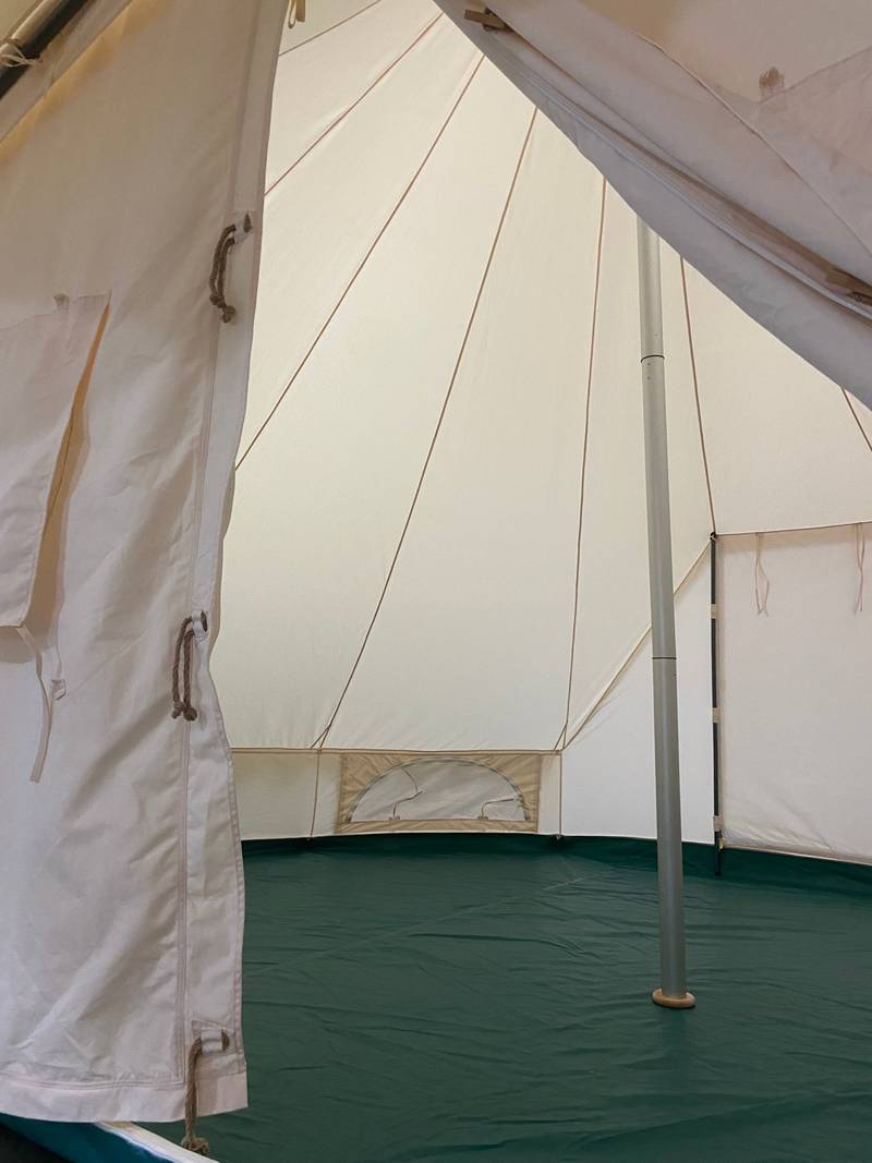 Cozy Canvas Glamping Bell Tent