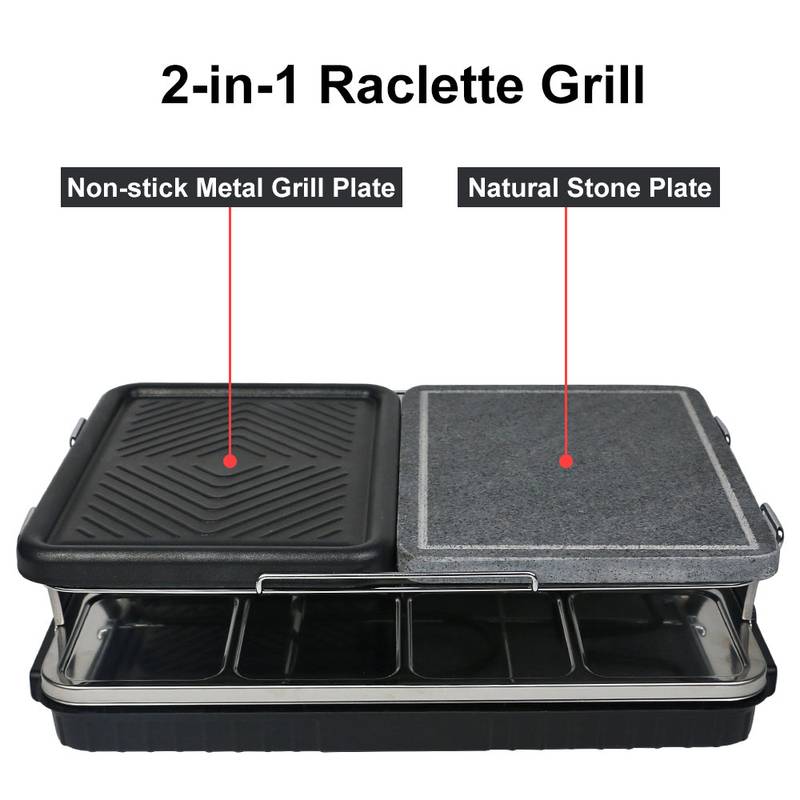 Sizzle & Melt Raclette Grill Party Set