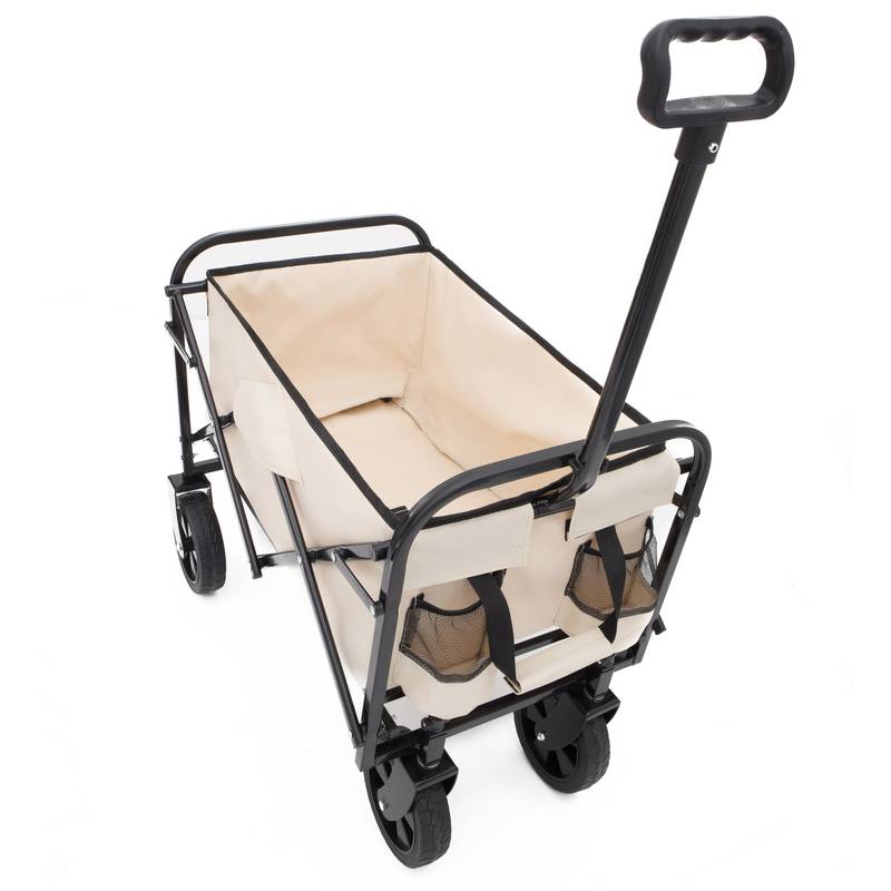 Versatile Collapsible Beach Wagon with Liner Bags