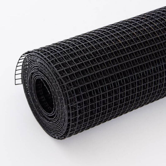 Black Vinyl Coated Hardware Cloth for Poultry and DIY Projects
