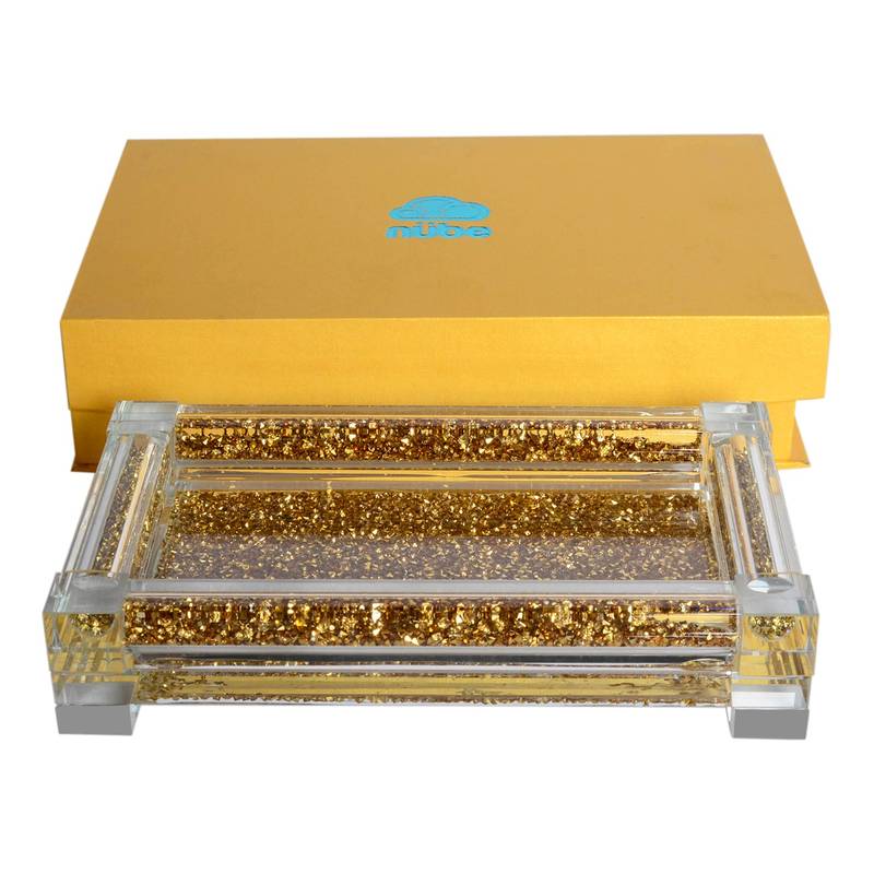Stylish Glass Tray Gift Set