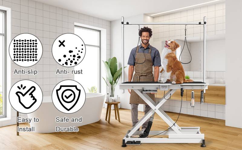 GroomMaster Electric Pet Table